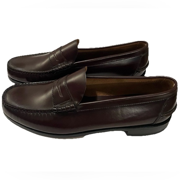 Florsheim Other - Florsheim FLS Men’s Burgundy Brown Penny Loafers Slip On Size 12 NWOB